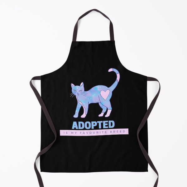 Item preview, Adopted is my favourite breed - opalescent cat designed and sold by opalsunsetart.