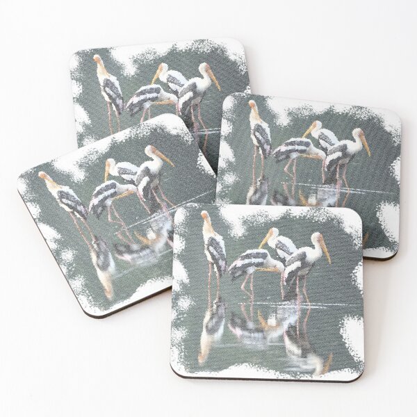 Item preview, Beautiful painted stork  designed and sold by ParadiseTrails.