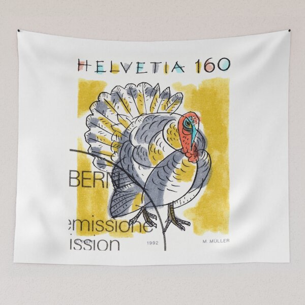 Item preview, 1992 Switzerland Turkey Postage Stamp designed and sold by retrographics.