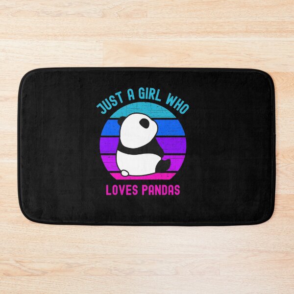 Item preview, Just a girl who loves pandas designed and sold by Str8like dattshirts.
