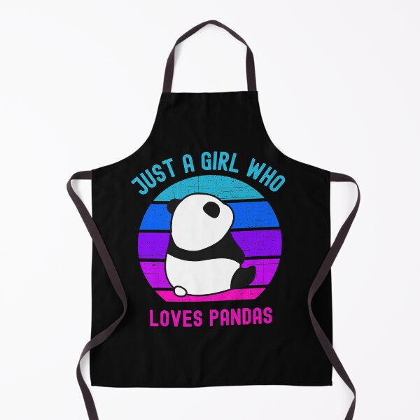 Item preview, Just a girl who loves pandas designed and sold by Str8like dattshirts.