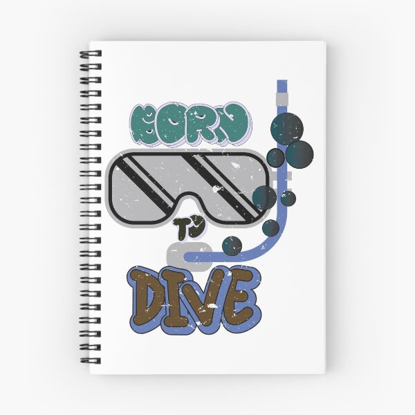 Item preview, Born to Dive Diver Scuba Diving Sports Hobby designed and sold by AndiHK.