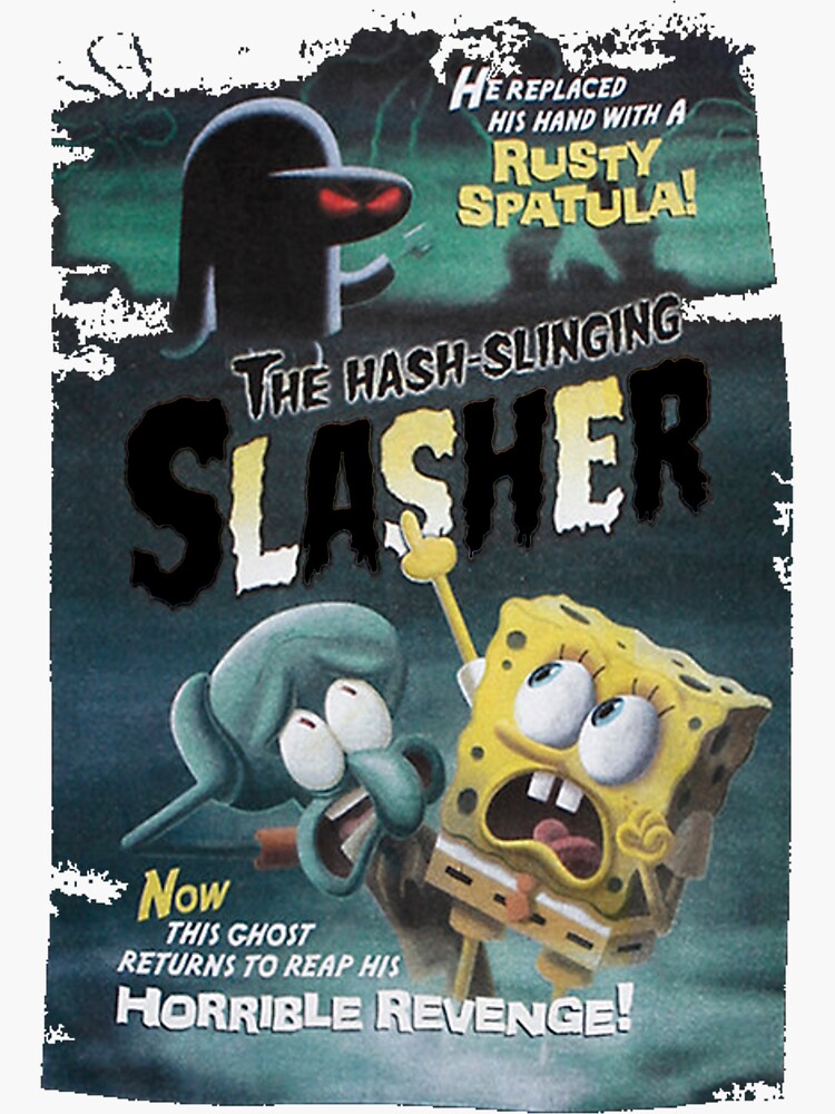 Spongebob Squarepants Hash Slinging Slasher Sticker B - vrogue.co