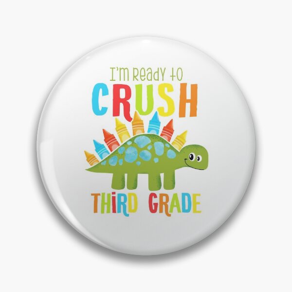 Item preview, Third Grade Back To School I'm Ready To Crush 3rd Grade Dinosaur  designed and sold by Lii-Sun.