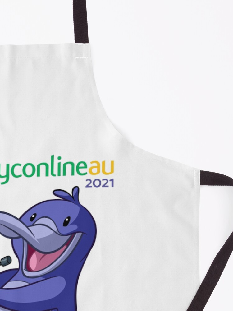 Alternate view of PyConline AU 2021 Apron