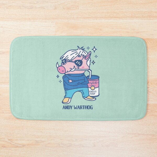 Item preview, Andy Warthog funny Artist Animal pun  designed and sold by SPIRIMAL.
