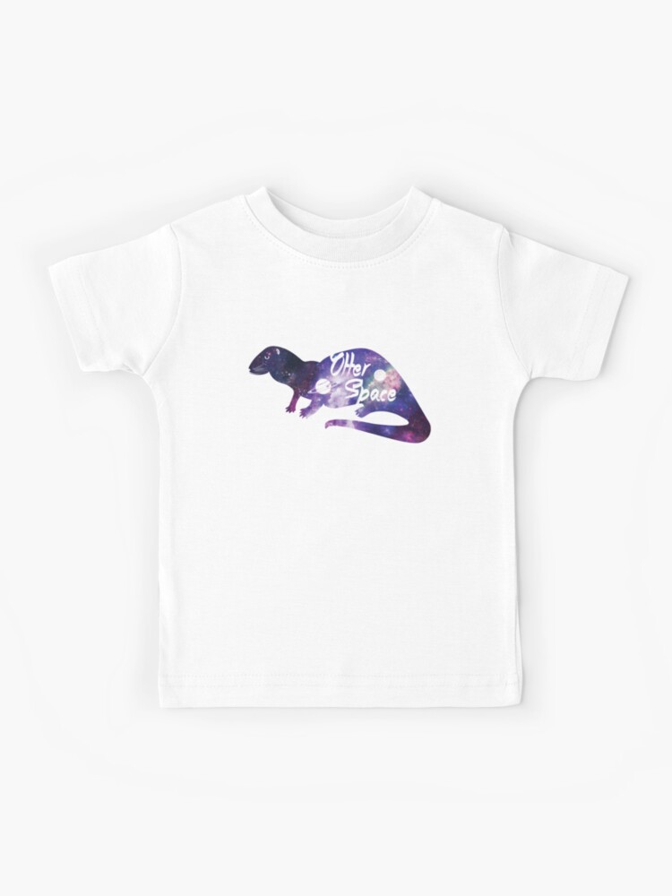 Thumbnail 1 of 2, Kids T-Shirt, Otter Space designed and sold by KatySouders.