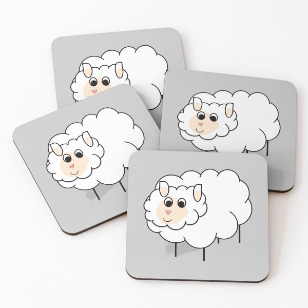 Item preview, Sheep, happy, cute, Eid, Adha, lamb, Eid 2023, happy eid, Eid Al Adha, gray  designed and sold by bubbley2021.