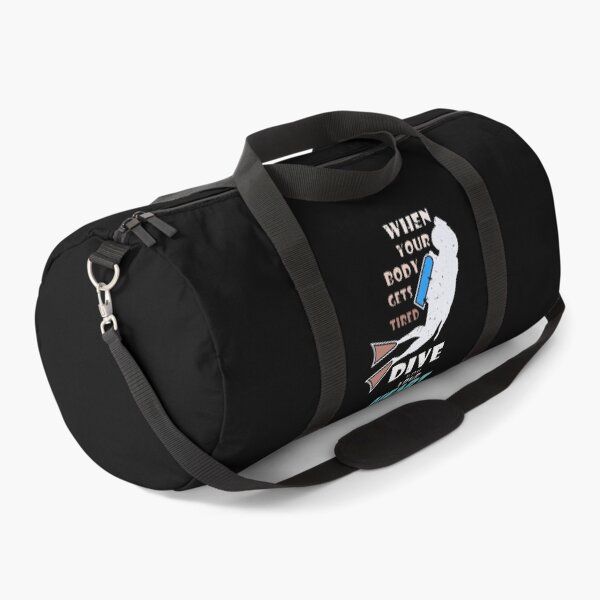 Item preview, When your body gets tired dive with your heart Diver Scuba Diving Sports Hobby designed and sold by AndiHK.