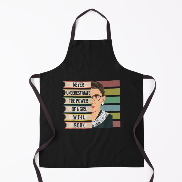 Item preview, Feminist Ruth Bader Ginsburg RBG Quote Girl With Book Women designed and sold by adrianajaue.