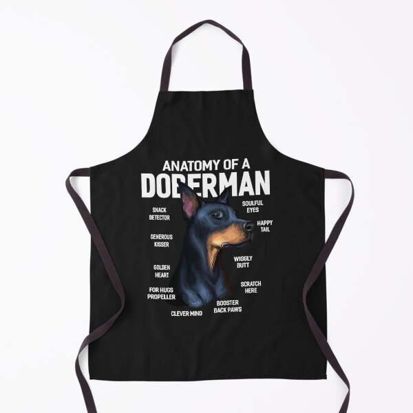 Item preview, Dogs 365 Anatomy of a Doberman Pinscher Dog Funny Gift Long Sleeve designed and sold by kerricqkat.