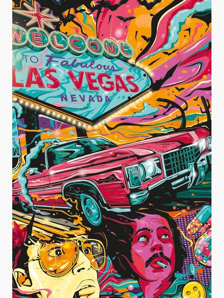 Fear And Loathing In Las Vegas Greeting Card By Maks212 Redbubble