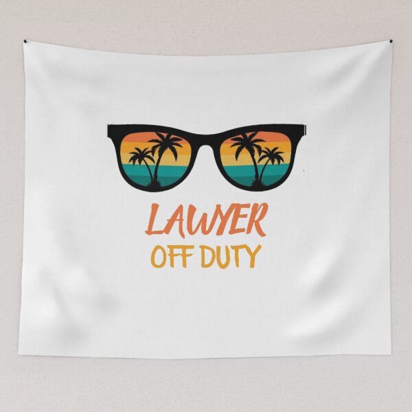 Item preview, Lawyer Off Duty - Funny Lawyer Gift designed and sold by Yay Design.