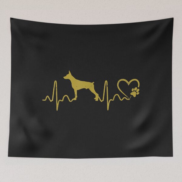 Item preview, Dogs 365 Heartbeat Doberman Pinscher Dog Rescue Lifeline designed and sold by kerricqkat.