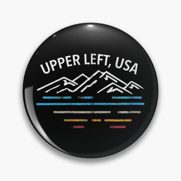 Item preview, Upper Left USA PNW Pacific Northwest Distressed designed and sold by AidanCliftont.