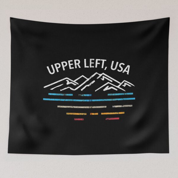 Item preview, Upper Left USA PNW Pacific Northwest Distressed designed and sold by AidanCliftont.