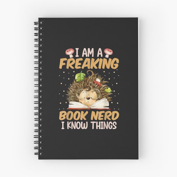 Item preview, Funny Book Nerd Hedgehog Shirt Books Lover Saying Gift designed and sold by adrianajaue.