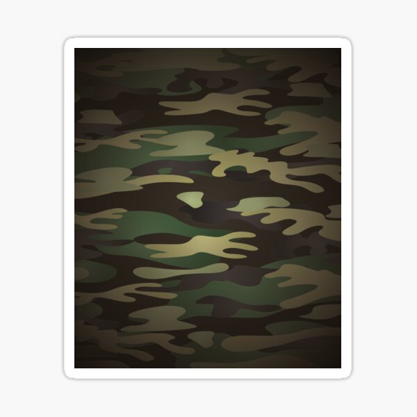 Sticker UCP Digital seamless camo vector 