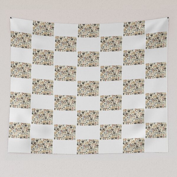 Item preview, Dog Paw Print Mas| Perfect Gift designed and sold by lucidama.