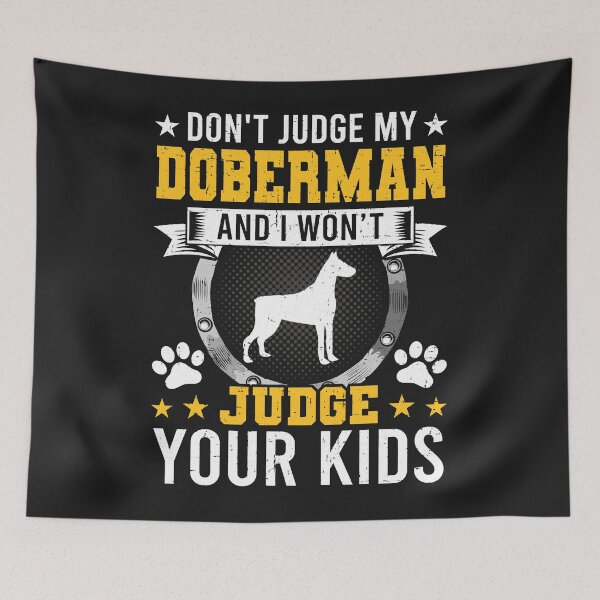 Item preview, Don't Judge My Doberman Dog Owner Long Sleeve designed and sold by kerricqkat.