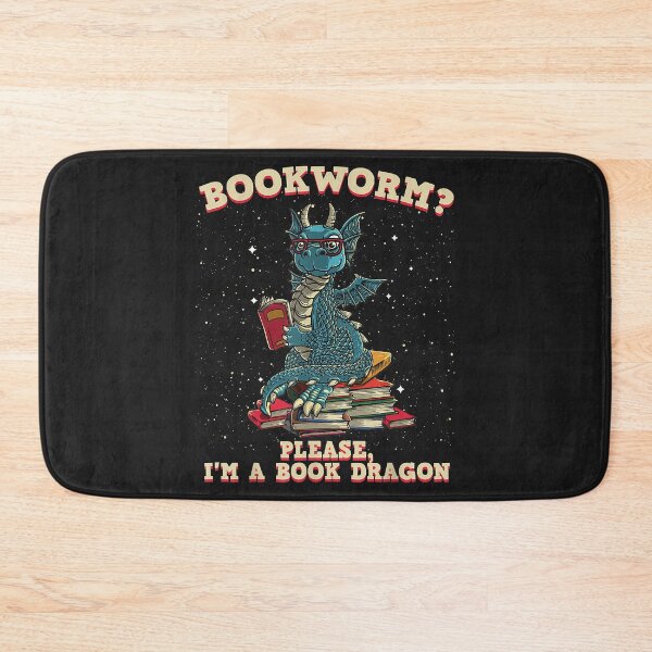 Item preview, Funny Bookworm Gift For Men Women Book Dragon Reader Library designed and sold by adrianajaue.