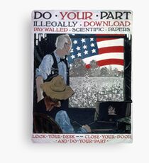 Do Your Part! Canvas Print