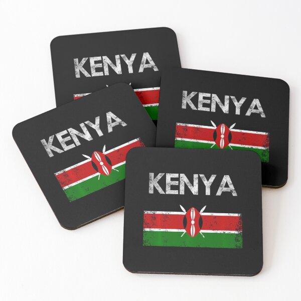 Item preview, Vintage Kenya Kenyan Flag Pride Gift designed and sold by AidanCliftont.