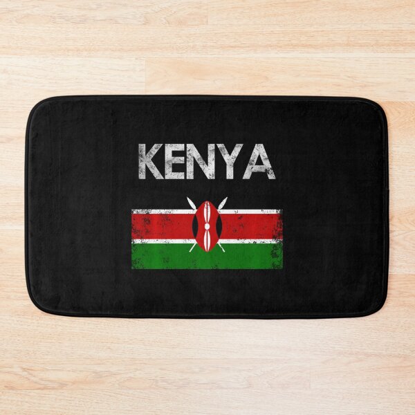 Item preview, Vintage Kenya Kenyan Flag Pride Gift designed and sold by AidanCliftont.