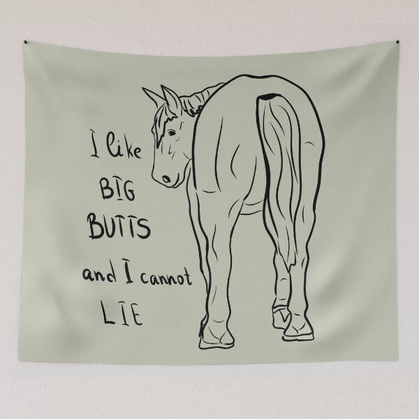 Item preview, I like big butts and I can not lie  designed and sold by Antiope33.