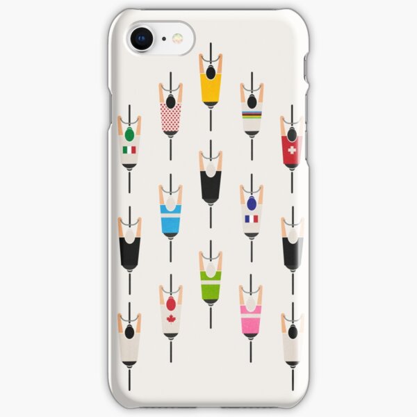 Bicycle squad iPhone Snap Case