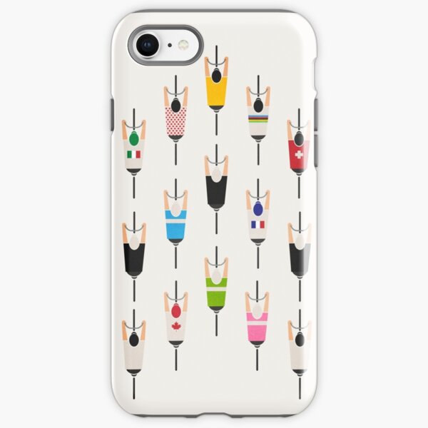 Bicycle squad iPhone Tough Case