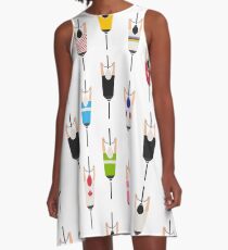Bicycle squad A-Line Dress