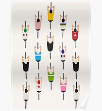 Fahrradgruppe Poster