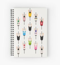 Bicycle squad Spiral Notebook