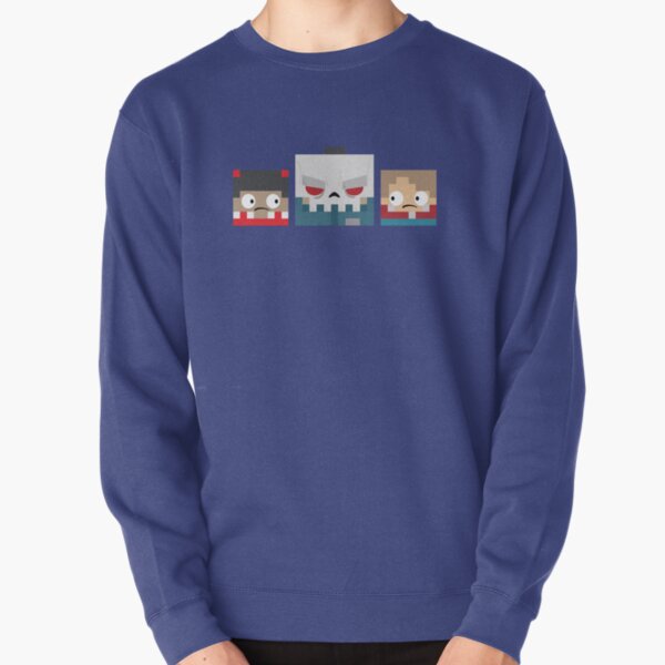 Slayaway Camp - Square Killer and Victims Pullover Sweatshirt