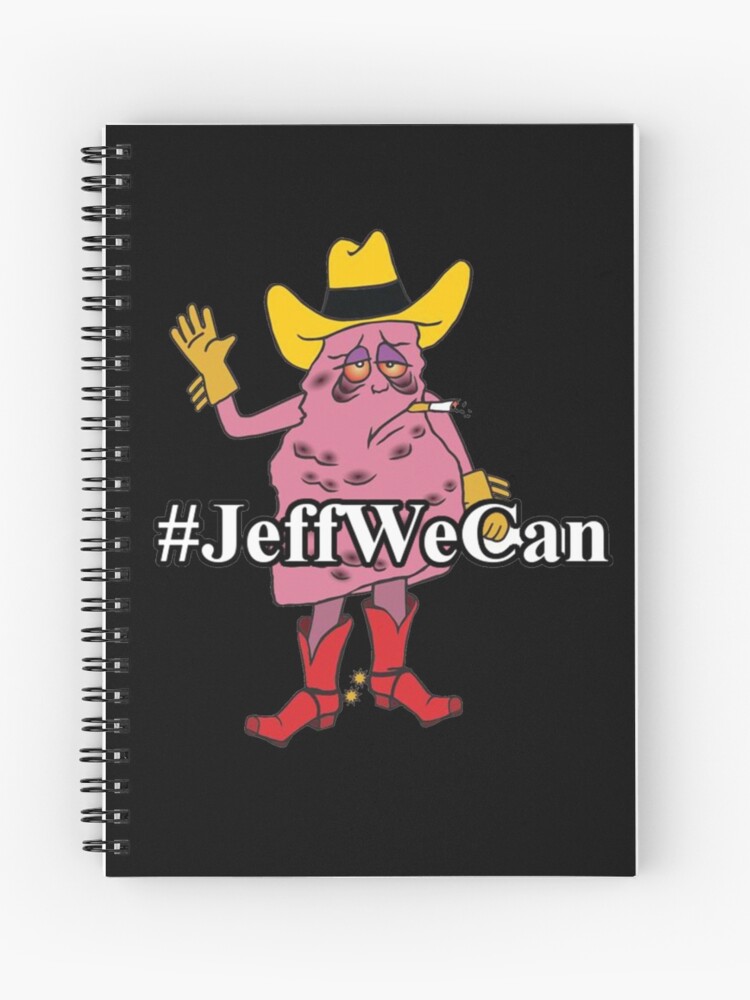 Cuaderno de espiral «#JeffWeCan - Jeff el pulmón enfermo» de dzdn | Redbubble Cuaderno de espiral «#JeffWeCan - Jeff el pulmón enfermo» de dzdn | Redbubble