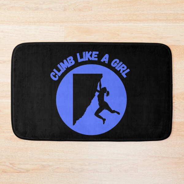 Item preview, Climb Like A Girl Quote Extreme Sport designed and sold by mirzadesign.