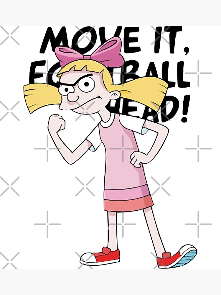 Lámina Artística «helga Pataki Hey Arnold Crush Cartoon Shortaki