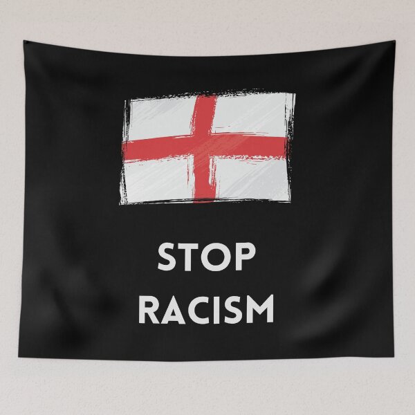 Item preview, England, STOP RACISM designed and sold by Gramsta.