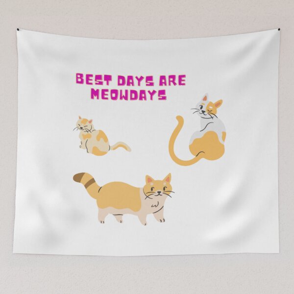 Item preview, Best days are meowdays  designed and sold by smrithi2936.