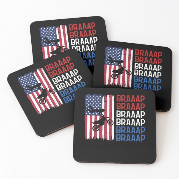 Artikelvorschau, Braaap amerikanische Flagge entworfen und verkauft von Str8like dattshirts.
