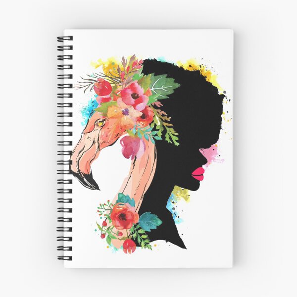 Item preview, African woman Flamingo  designed and sold by Nora Gad.