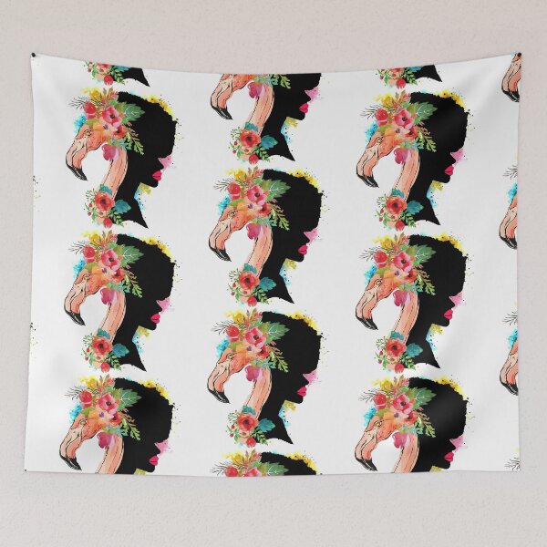 Item preview, African woman Flamingo  designed and sold by Nora Gad.
