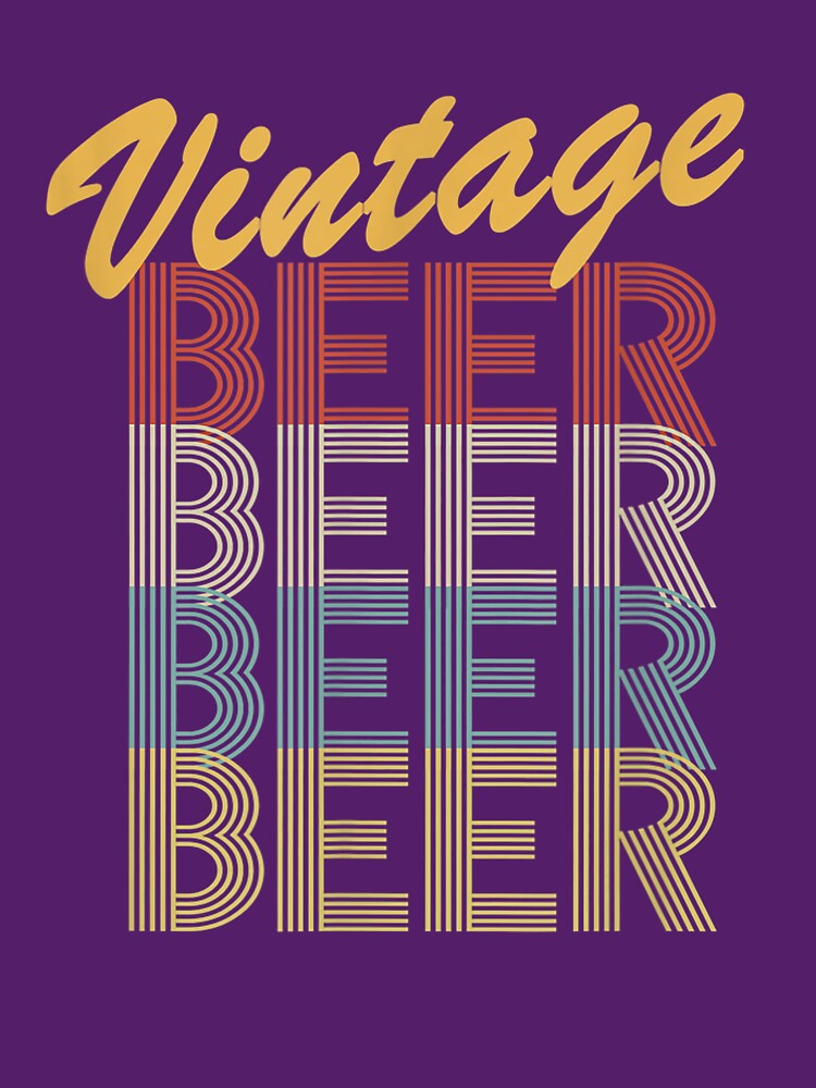 Vintage Beer Graphic Gift International Beer Day Classic T-Shirt