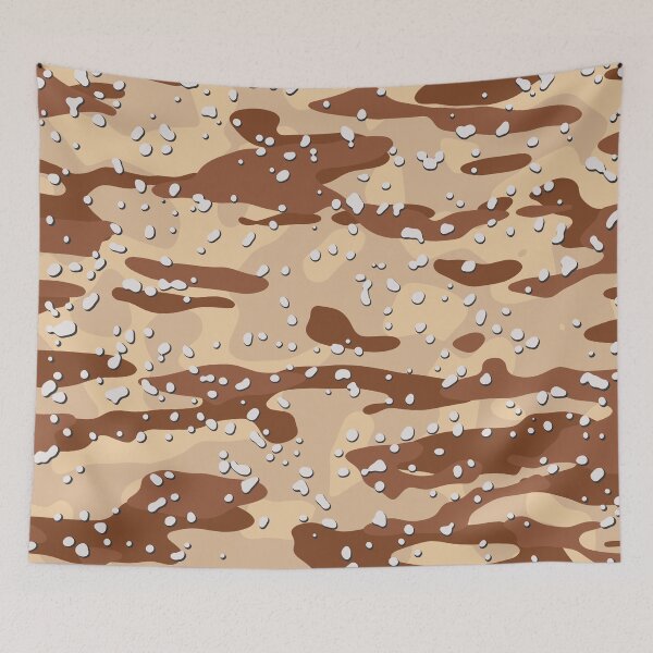 Item preview, Desert camouflage with black and white dots designed and sold by Jukka Heilimo.