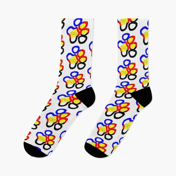 Item preview, Polyamorous Flag Paw designed and sold by MarsArtM.