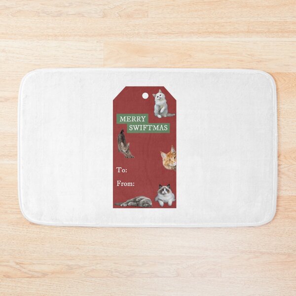Item preview, Merry Swiftmas - Taylor Swift Christmas Present Tag designed and sold by bombalurina.