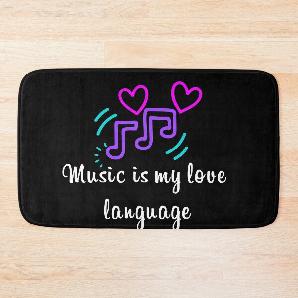 Item preview, Music is my love language - music is better than folk, gifts for women, gifts for her, gifts for mom,  designed and sold by mr&mrsmalik malik.