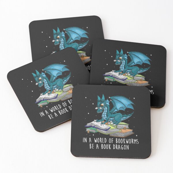 Item preview, In A World Full Of Bookworms Be A Book Dragon designed and sold by adrianajaue.