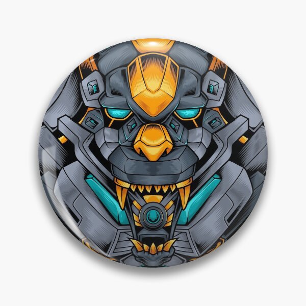 Item preview, Artistic Panther Mecha Head Cyberpunk  Geometry designed and sold by Froyd Wess.